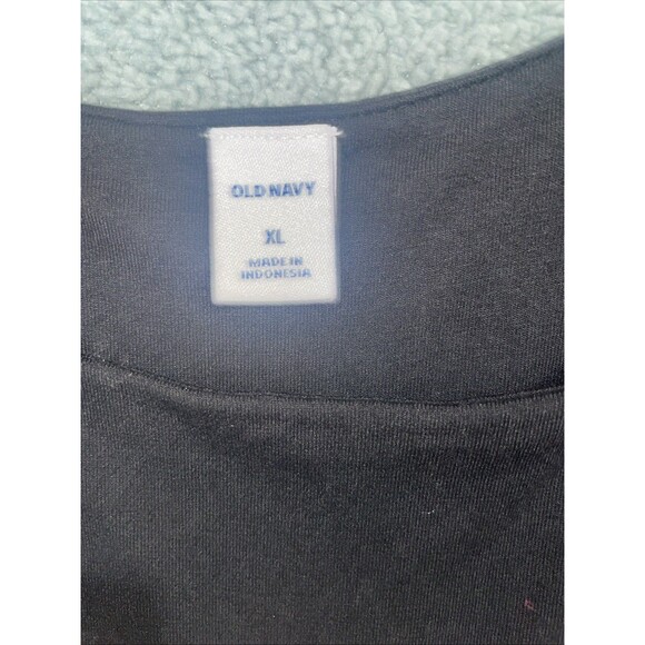 Old Navy Dress Womens XL Black‎ Maxi Sleeveless Stretch Knit Beachy Comfortable - Picture 7 of 9